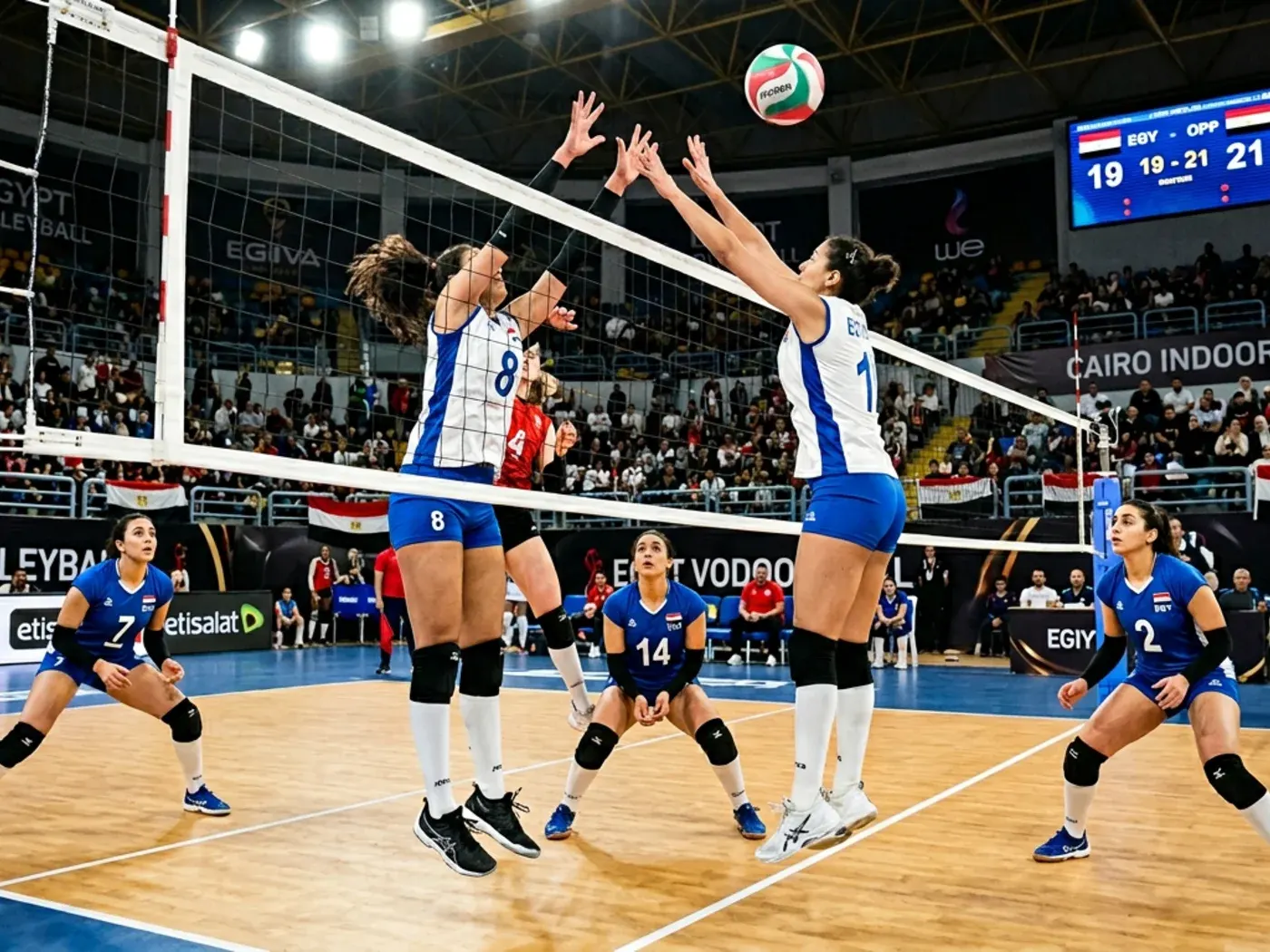 تكتيكات الدفاع في الكرة الطائرة