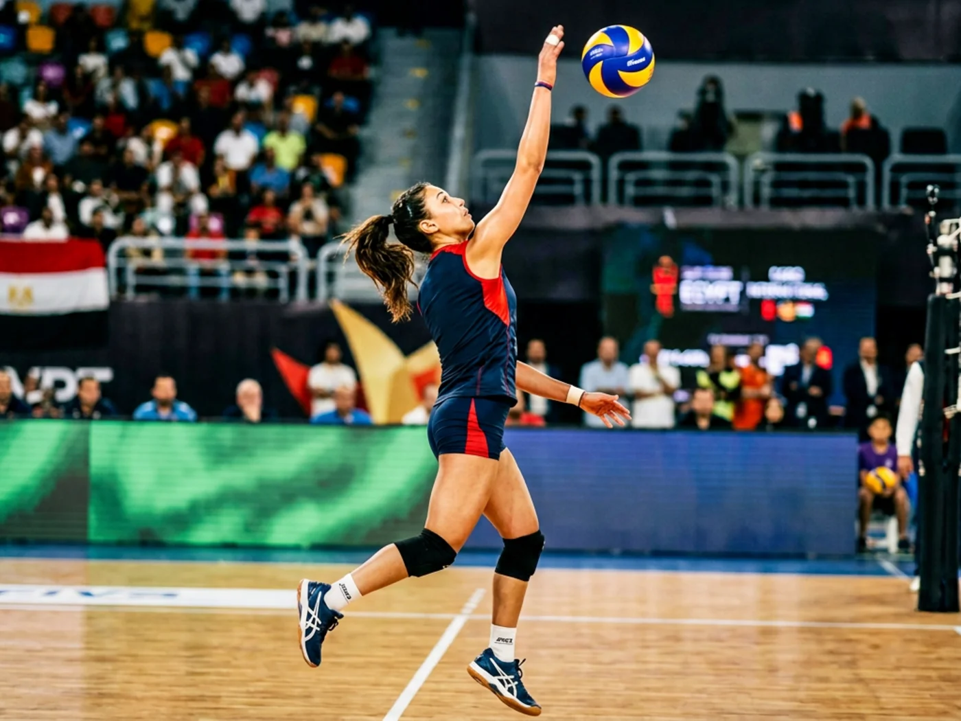 تقنية الإرسال في الكرة الطائرة